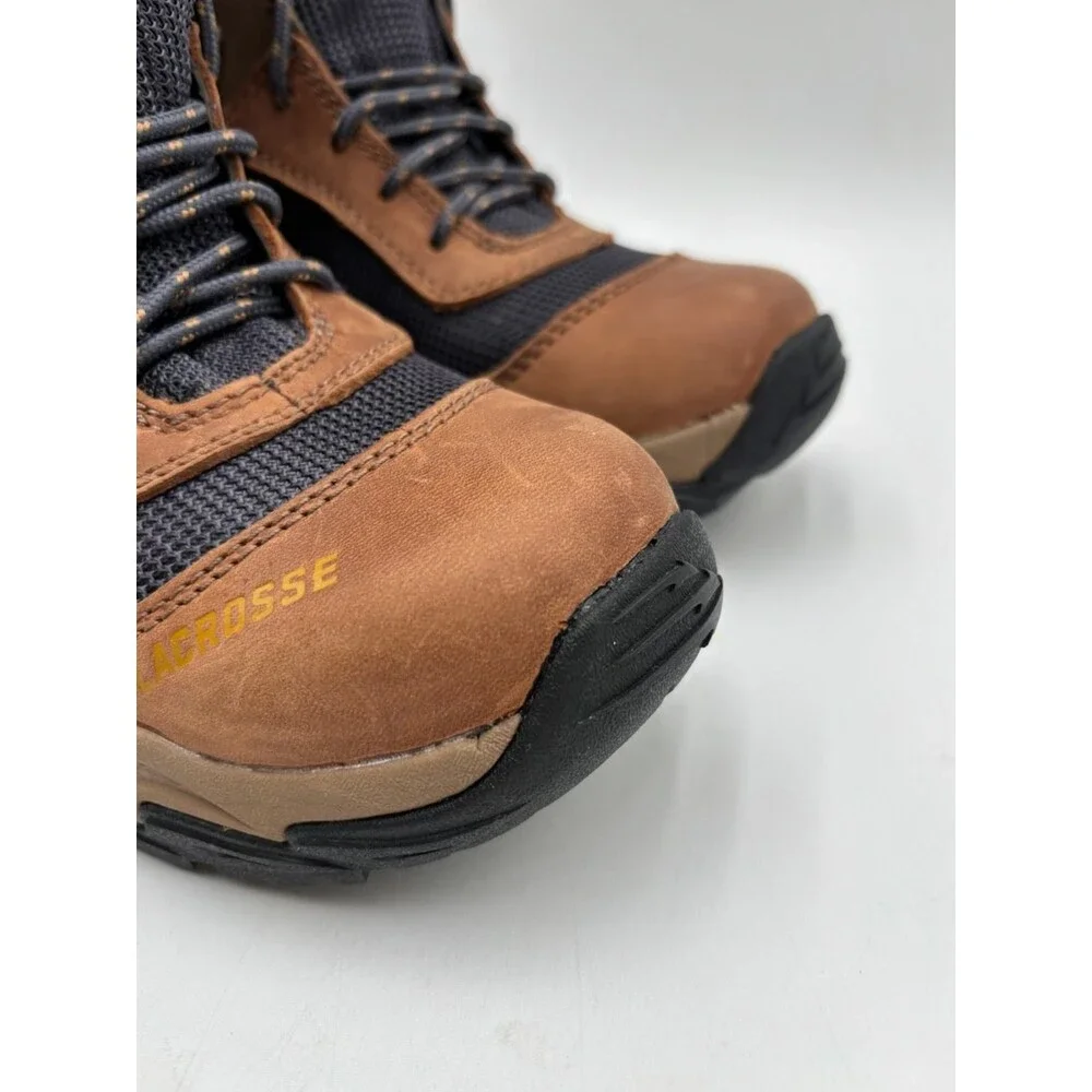 LACROSSE 8" WINDROSE 513363 Women's NEW Waterproof Work Boot Brown US Size 6.5 - Picture 2 of 11